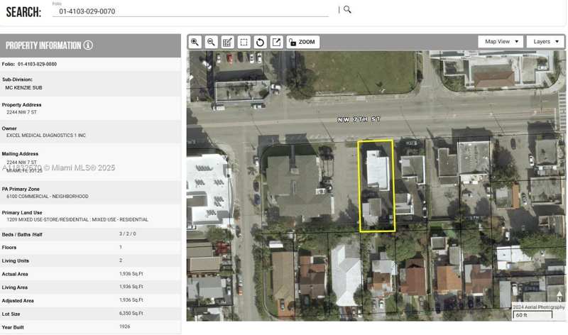 2244 NW 7th St, Miami FL 33125