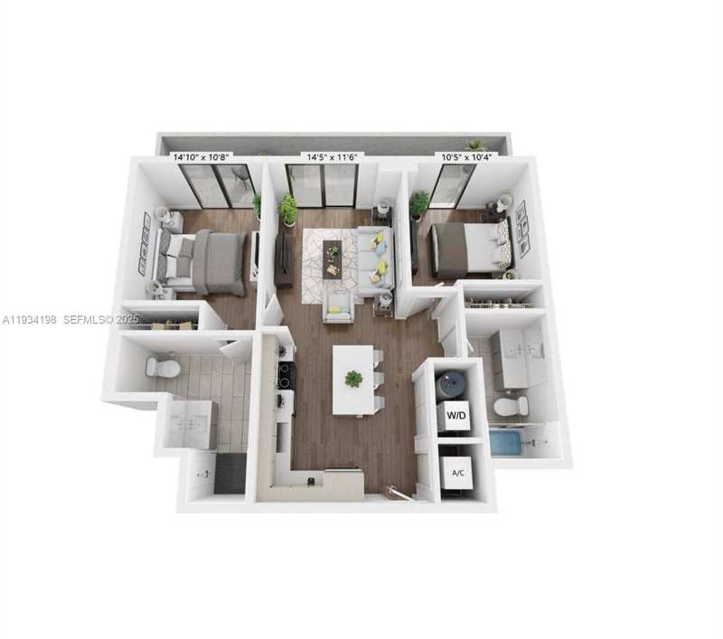 2800 SW 27th Terrace # 1707, Coconut Grove FL 33133
