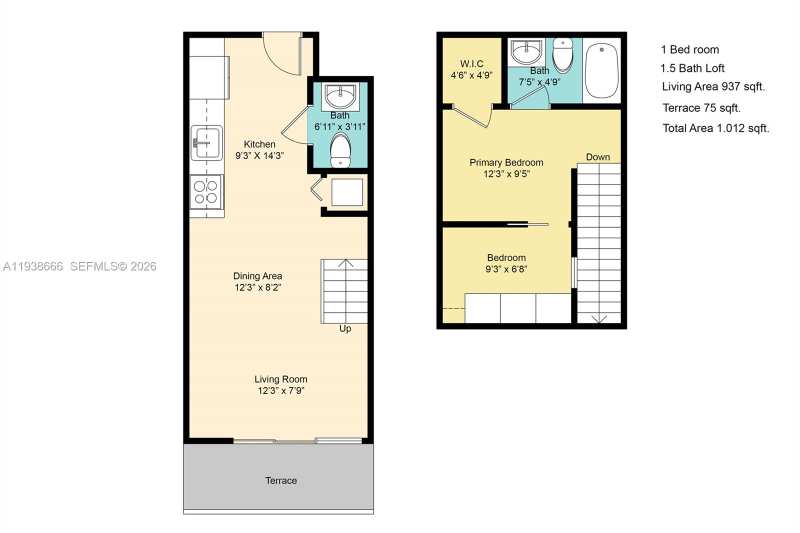 60 SW 13th St # 2422, Miami FL 33130