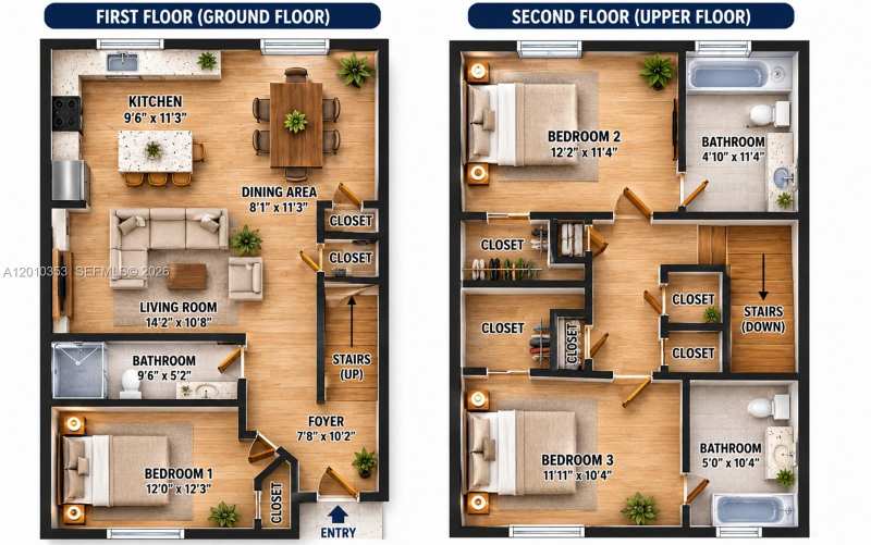 12308 NW 23rd Ct # 12308, Miami FL 33167