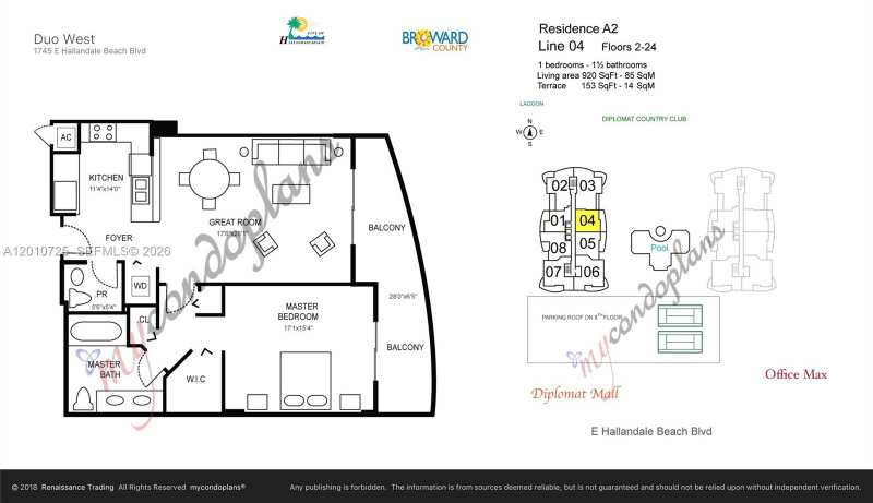 1755 E Hallandale Beach Blvd # 2304E, Hallandale Beach FL 33009