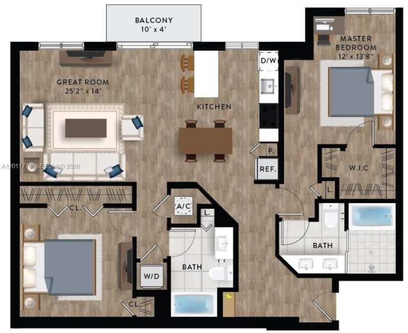 221 SW 12th St # 217, Miami FL 33130