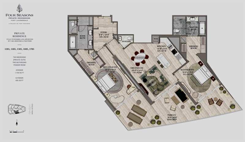 525 N Fort Lauderdale Beach Boulevard # 1605, Fort Lauderdale FL 33304