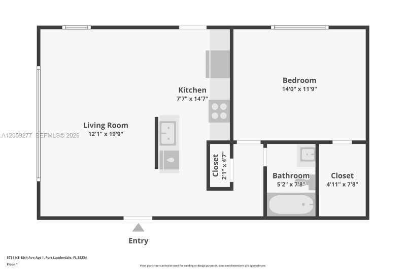5731 NE 18TH AVE # 2, Fort Lauderdale FL 33334