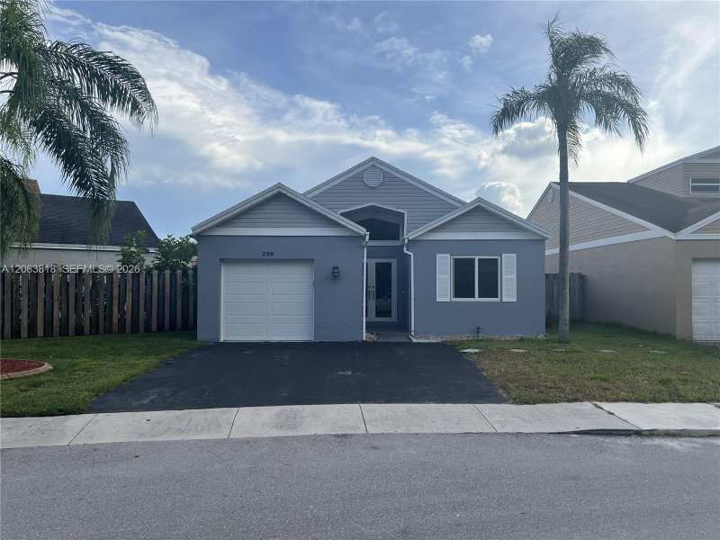 289 SW 159th Ln, Sunrise FL 33326
